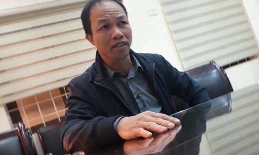 Ông Trần Đăng Hải, Chánh Thanh tra Sở GTVT Hà Nội cho biết, đang kiểm tra, xử lý cán bộ sai phạm - Ảnh cắt từ Clip