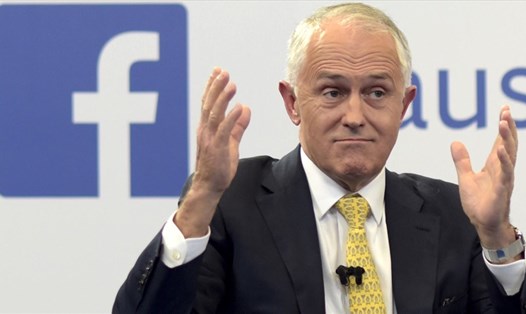 Chính phủ của Thủ tướng Australia Malcolm Turnbull vừa ra sách trắng quốc phòng. Ảnh: AP