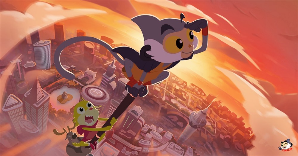 Tạo hình nhân vật trong hoạt hình.