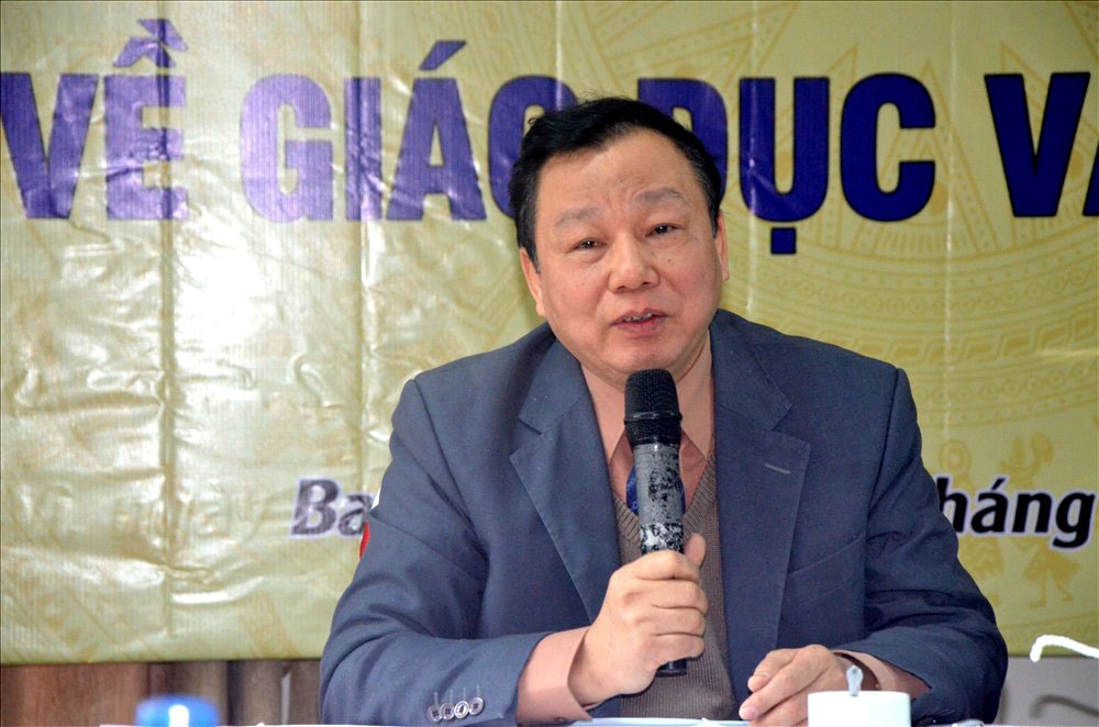 TS Trịnh Ngọc Thạch – nguyên Phó chủ nhiệm Ủy ban Văn hóa, Giáo dục, Thanh niên, Thiếu niên và Nhi đồng của Quốc hội. Ảnh: Huyên Nguyễn