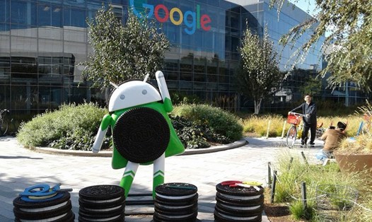 Trụ sở Công ty Google tại Thung lũng Silicon, tháng 10.2017. Ảnh: THÙY ÂN
