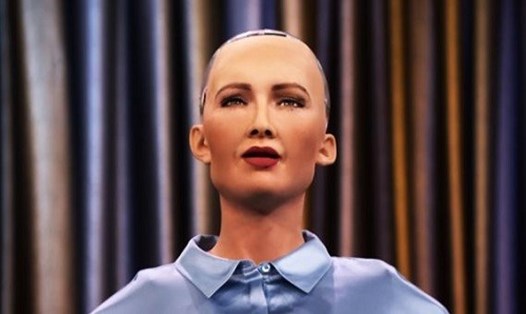 Nữ robot Sophia được cho là robot cao cấp nhất thế giới hiện nay. Ảnh: Enenaija.