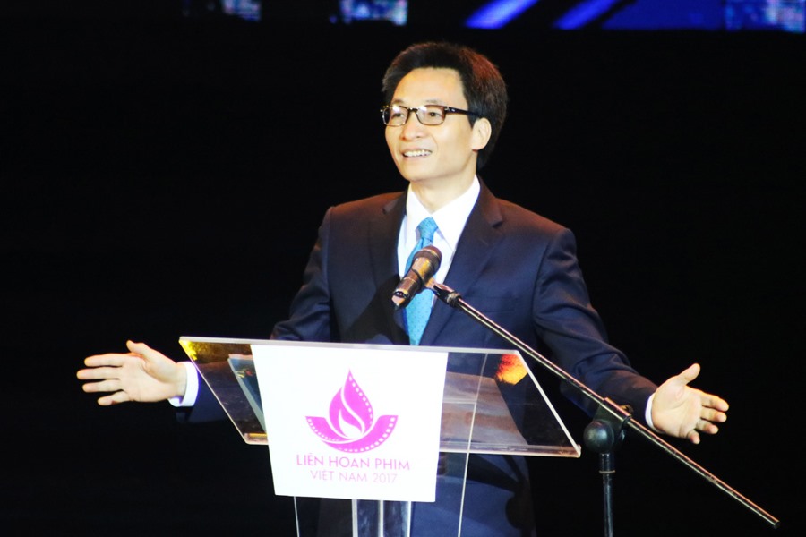 Phó Thủ tướng Vũ Đức Đam kỳ vọng điện ảnh Việt vươn ra thế giới. Ảnh: TT