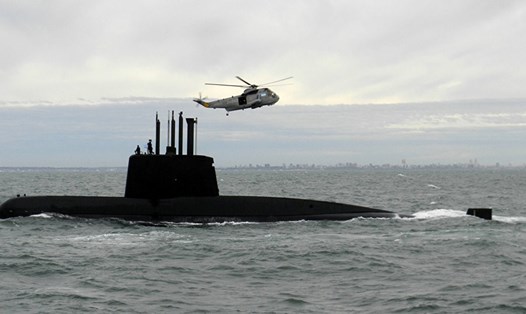 Tàu ngầm ARA San Juan mất liên lạc từ ngày 15.11. Ảnh: AP