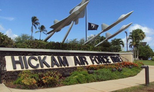 Căn cứ không quân Hickam ở Honolulu, Hawaii. Ảnh: Getty
