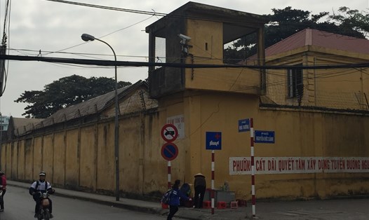 Một góc trại tạm giam Trần Phú - nơi sẽ được chuyển thành Nhà tang lễ - ảnh HH