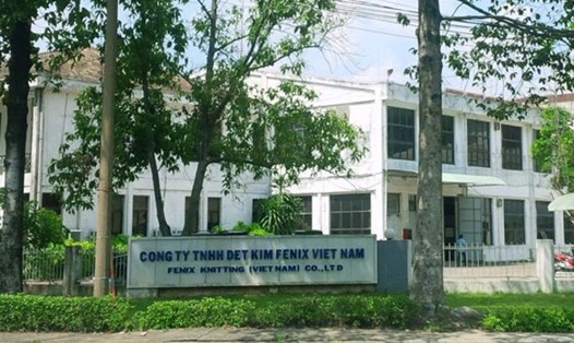 Cty TNHH Dệt Kim Fenix Việt Nam xin chấm dứt hoạt động, bán tài sản để giải quyết nợ. Ảnh: P.V