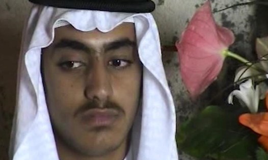 Hamza bin Laden, con trai trùm khủng bố Osama bin Laden. Ảnh: CNN