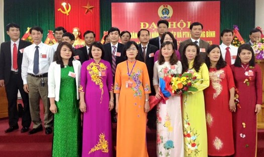 Ban Chấp hành CĐ Ngành NN & PTNT tỉnh Quảng Bình nhiệm kỳ 2018 - 2023. Ảnh: Lê Phi Long