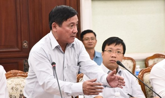 Ông Nguyễn Ngọc Công - Giám đốc Trung tâm chống ngập TPHCM.  Ảnh: Q.A
