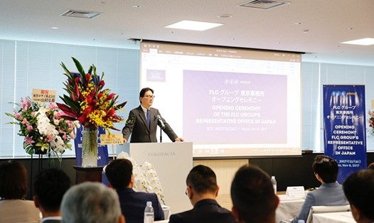 Ông Norio Hattori - nguyên Đại sứ đặc mệnh toàn quyền Nhật Bản tại Việt Nam, Trưởng đại diện Văn phòng của Tập đoàn FLC tại Nhật Bản. Ảnh: P.V