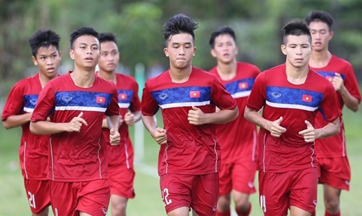 U19 Việt Nam có 3 trận toàn thắng tại Vòng loại U19 Châu Á 2018. Ảnh: VFF