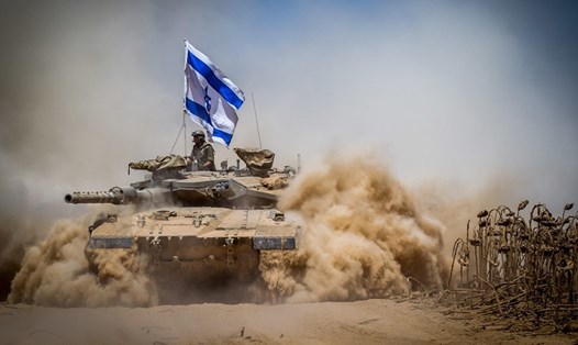 Xe tăng của Israel. Ảnh: RT