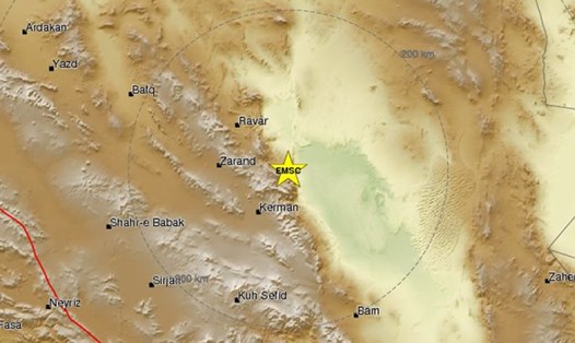 Động đất mạnh 6,0 độ richter rung chuyển gần thành phố 800 nghìn dân của Iran. Ảnh: RT