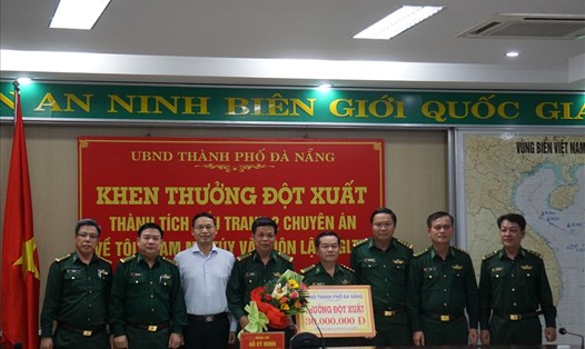 Đà Nẵng thưởng nóng cho Bộ đội Biên phòng thành phố
