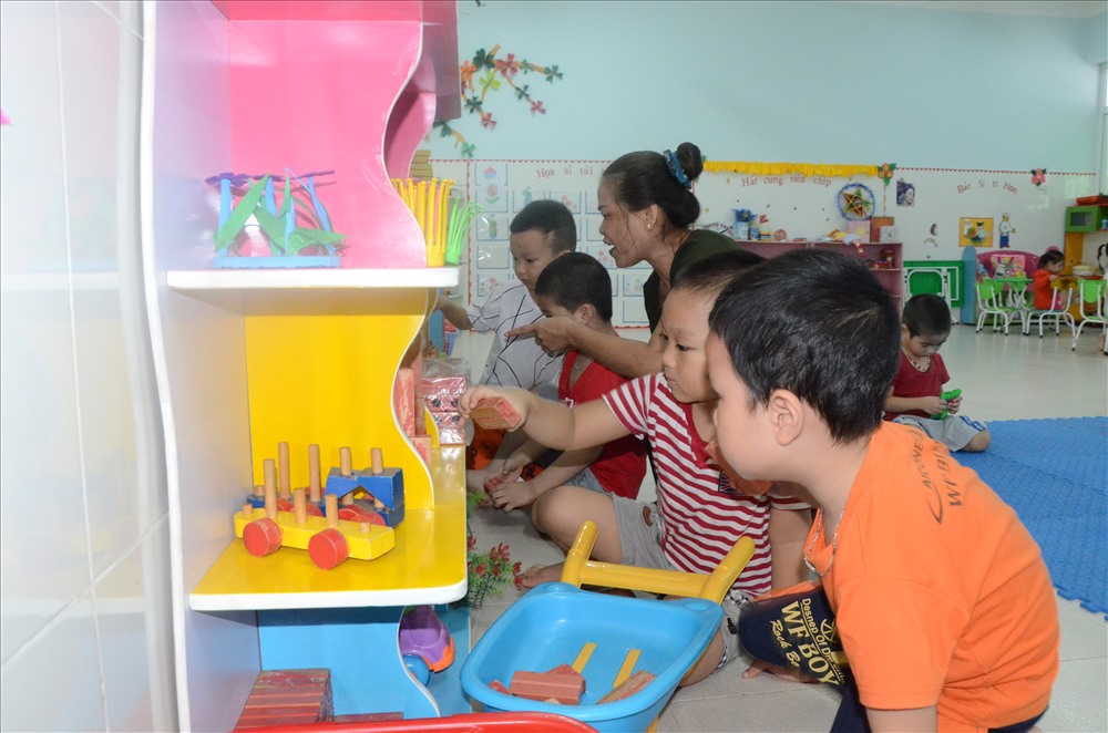 Nhiều địa phương đề xuất miễn học phí cấp mầm non. Ảnh minh hoạ: Huyên Nguyễn