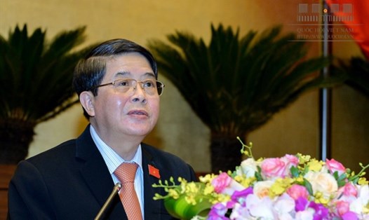 Chủ nhiệm Ủy ban tài chính ngân sách của Quốc hội Nguyễn Đức Hải (Ảnh: QH)