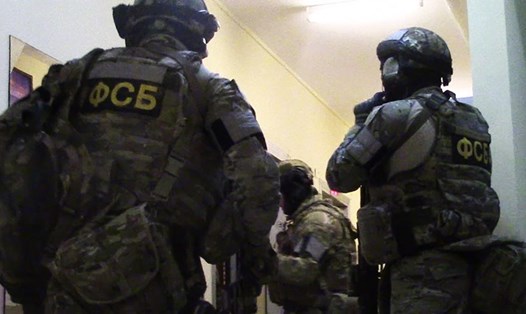 Lực lượng an ninh Nga triệt phá âm mưu tấn công của IS. Ảnh: RT