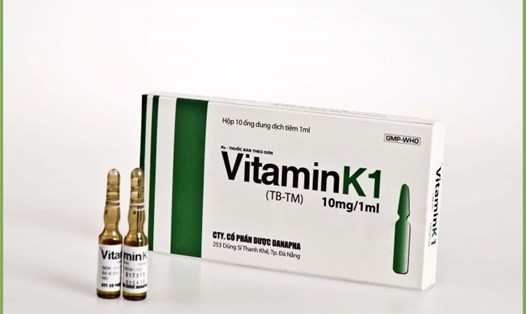 Tiêm vitamin K1 cho trẻ ngay sau sinh (Ảnh minh họa)