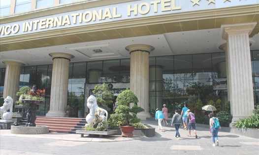 Khách sạn Bavico International Nha Trang nợ hơn 1,5 tỉ đồng bảo hiểm của người lao động. Ảnh: Nhiệt Băng