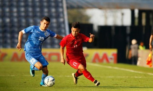 Hàng phòng ngự mắc sai lầm khiến U23 Việt Nam không thể vào chơi trận chung kết giải M-150. Ảnh: 24h.com.vn