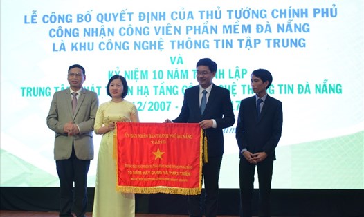 Thủ tướng công nhận Công viên phần mềm Đà Nẵng là Khu Công nghệ thông tin tập trung.