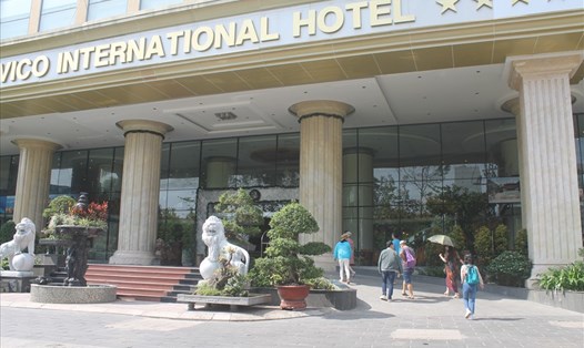 Khách  sạn Bavico Nha Trang (số 2, Phan Bội châu, Nha Trang, tỉnh Khánh Hòa). Ảnh: PV