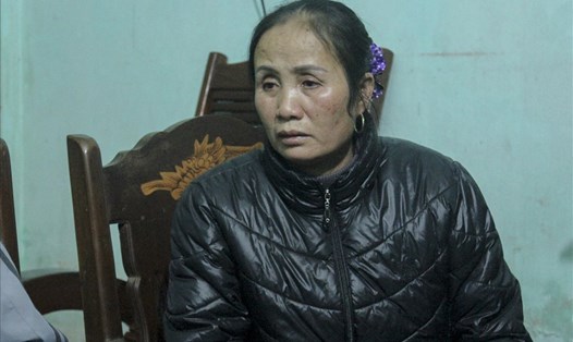 Bà Nguyễn Thị Rộng (mẹ anh Dự) chia sẻ cùng PV. Ảnh Trần Vương