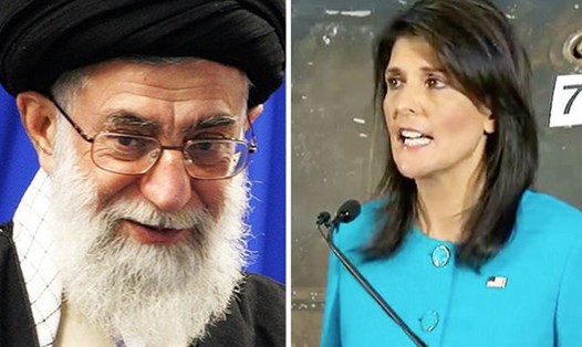 Đại sứ Mỹ Nikki Haley cảnh báo, Iran có thể trở thành Triều Tiên tiếp theo. Ảnh: Fox News