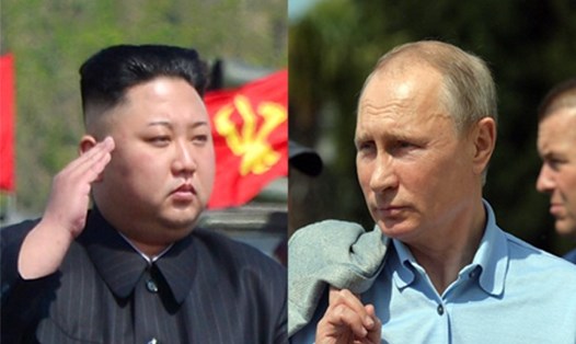 Các cuộc tiếp xúc giữa Tổng thống Vladimir Putin và nhà lãnh đạo Kim Jong-un là khả thi. Ảnh: Getty Images