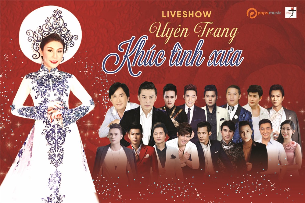 Các nghệ sĩ song ca cùng Uyên Trang. Ảnh: T.L