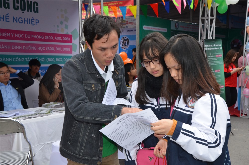 Các trường được xét tuyển hoặc kết hợp xét tuyển với kiểm tra, đánh giá năng lực học sinh. Ảnh: Huyên Nguyễn