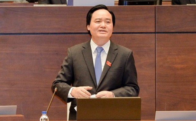 Bộ trưởng Phùng Xuân Nhạ. Ảnh: Quochoi.vn