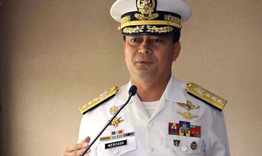 Phó Đô đốc Ronald Joseph Mercado. Ảnh: PhilStar
