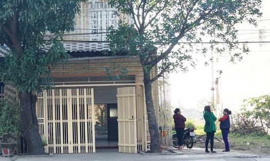 Nhà bà Oanh tại xã Nghi Hợp (Nghi Lộc, Nghệ An) đã bị ngân hàng phát mại. Ảnh: QUANG ĐẠI