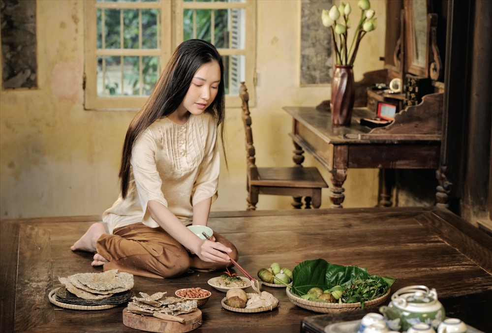 Ngọc Trần- nàng thơ xứ Huế. Ảnh: T.L