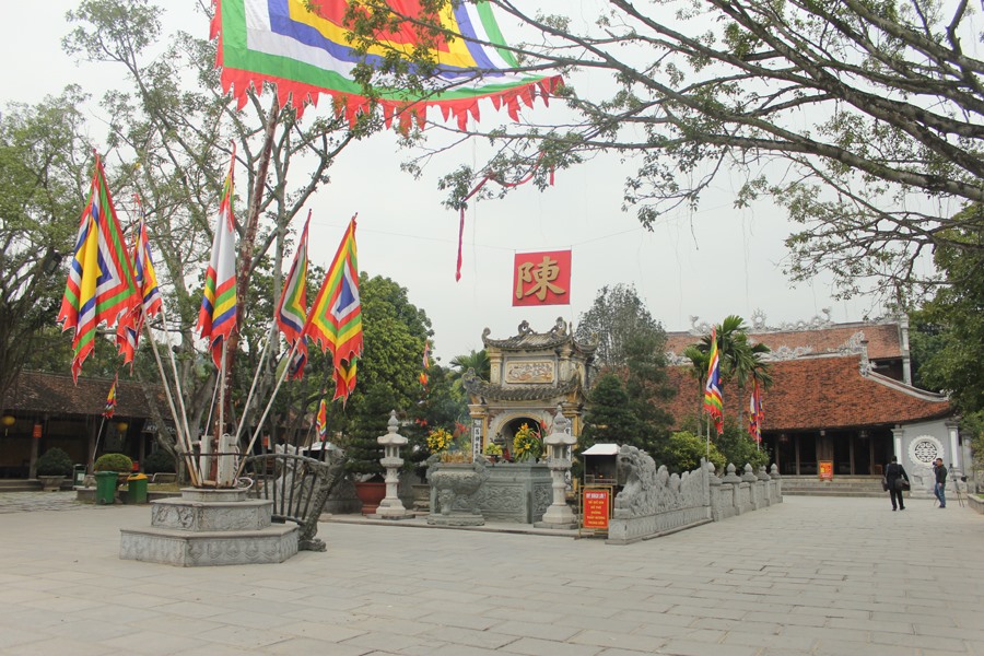 Khu di tích Đền Kiếp Bạc (Hải Dương) có một số hạng mục được tu bổ, tôn tạo lại. Ảnh: TRẦN VƯƠNG