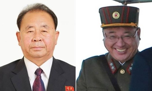 
Ông Ri Pyong-chol (trái) và Kim Jong-sik (phải). Ảnh: Reuters
