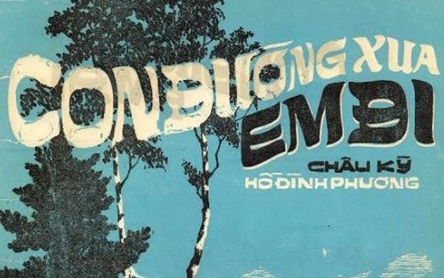 Bản nhạc Con đường xưa em đi chịu nhiều sóng gió. Ảnh: T.L