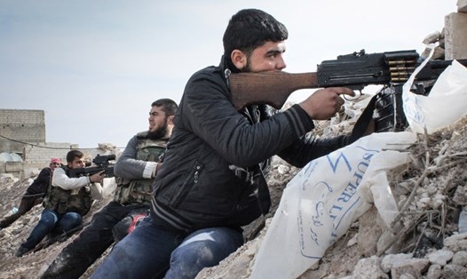 Quân đội Tự do Syria. Ảnh: Getty Images