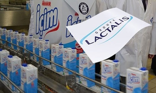 Sữa lactalis nghi nhiễm khuẩn (ảnh minh họa)