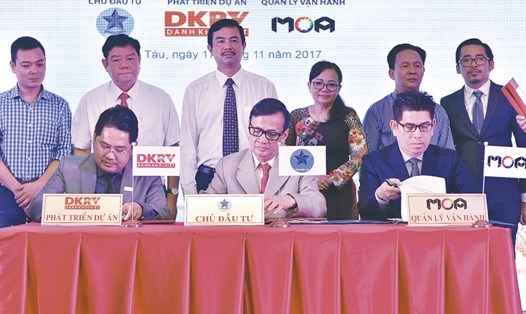 Công ty TNHH AllGreen Vượng Thành - Trùng Dương kết hợp cùng Công ty Bất động sản Danh Khôi Việt (DKRV) giới thiệu ra thị trường dự án Vũng Tàu Regency. Ảnh: G.MIÊU