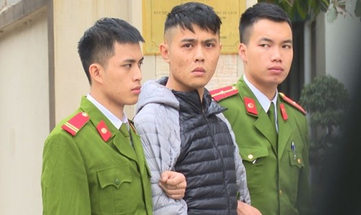Nguyễn Thái Khiêm bị bắt giữ tại cơ quan công an. Ảnh: CAQN