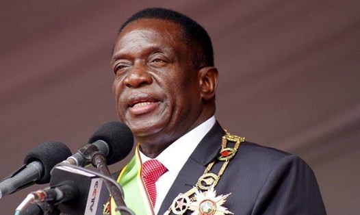 Tân Tổng thống Zimbabwe Emmerson Mnangagwa. Ảnh: I.D