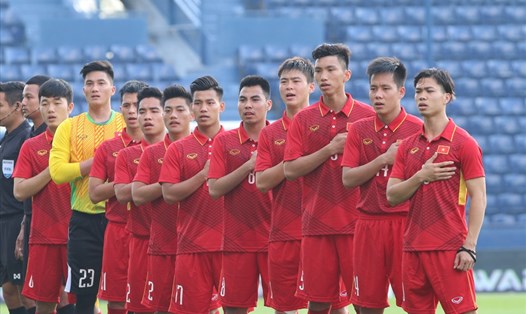 U23 Việt Nam sẽ khởi đầu năm 2018 cho bóng đá Việt Nam. Ảnh: M.T