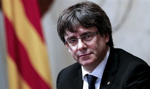 Cựu Thủ hiến Catalonia Carles Puigdemont. Ảnh: AFP