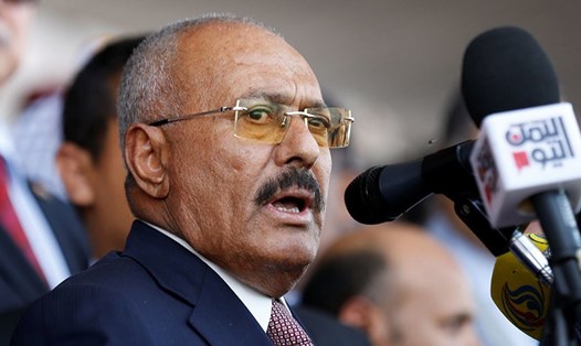 Cựu Tổng thống Yemen Ali Abdullah Saleh. Ảnh: Reuters
