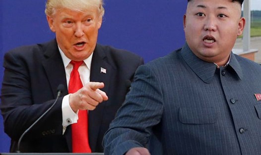 Tổng thống Donald Trump và nhà lãnh đạo Kim Jong-un có tên trong danh sách đề cử Nhân vật của năm của tạp chí Time. Ảnh: TMZ