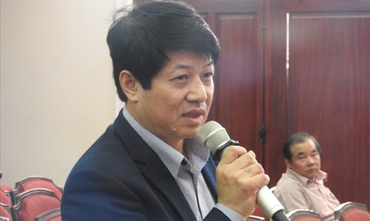 Ông Trần Quang Vượng, đại biểu của Sở GDĐT tỉnh Lào Cai cho rằng nâng lương là điều rất cần thiết để giáo viên không bỏ nghề. Ảnh: QQ