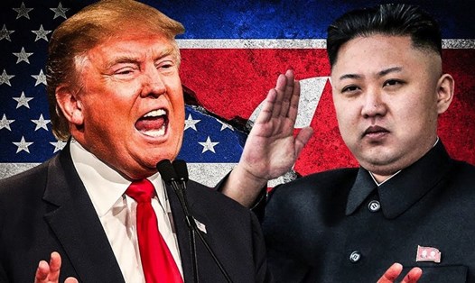 Tổng thống Mỹ Donald Trump và nhà lãnh đạo Triều Tiên Kim Jong-un nằm trong danh sách đề cử của Time. Ảnh: Getty Images